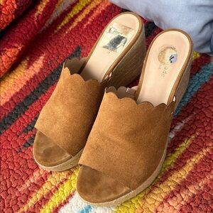 Kate Spade Brown Suede Women's Shoes Espadrilles